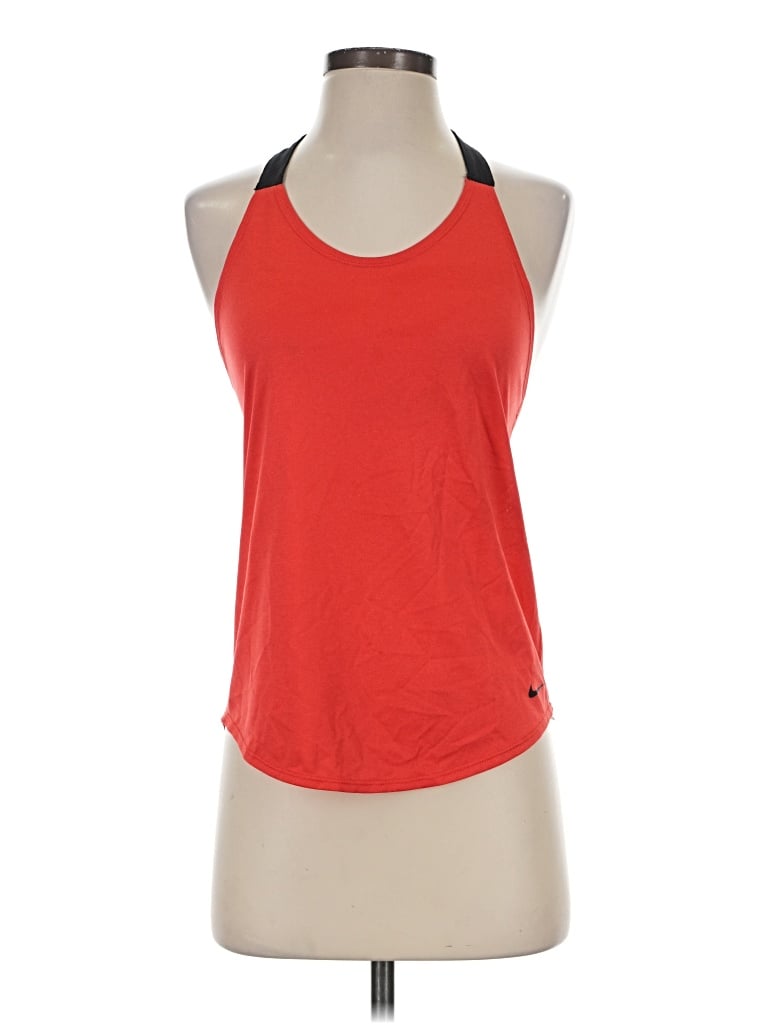 Pre-owned Nike Active Tank Top In Red
