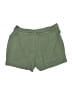 Ella Moss Solid Green Shorts Size M - photo 2