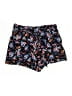 Terra & Sky Floral Black Shorts Size 0X - photo 1