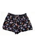Terra & Sky Floral Black Shorts Size 0X - photo 2