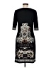 AB Studio Paisley Black Casual Dress Size 8 - photo 2