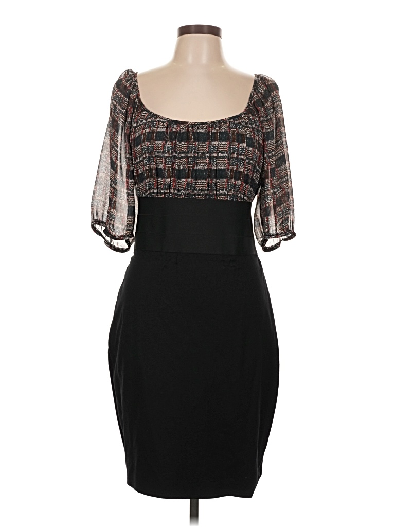 Pre-owned Max Studio Cocktail Dress In Black