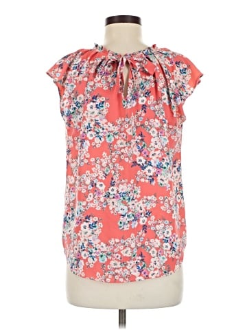 LC Lauren Conrad Short Sleeve Blouse (view 2)