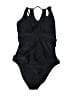 Unbranded Solid Black One Piece Swimsuit Size M (estimated) - photo 1