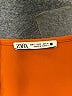 Zara Orange Cocktail Dress Size S - photo 7