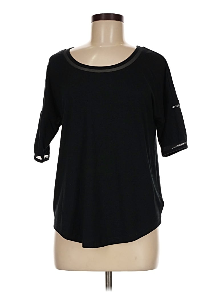 Pre-owned Columbia Active T-shirt In Black