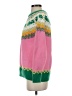 Unbranded Fair Isle Pink Pullover Sweater Size S - photo 5