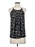 Unbranded 100% Polyester Black Sleeveless Blouse Size S - photo 1