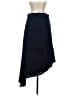 M.S.S.P. Solid Blue Casual Skirt Size XS - photo 2