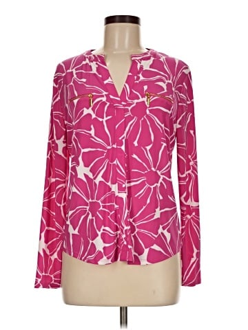 INC International Concepts Long Sleeve Blouse (view 1)