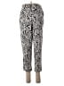 Briggs Animal Print Silver Casual Pants Size 6 - photo 1