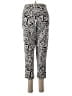 Briggs Animal Print Silver Casual Pants Size 6 - photo 2