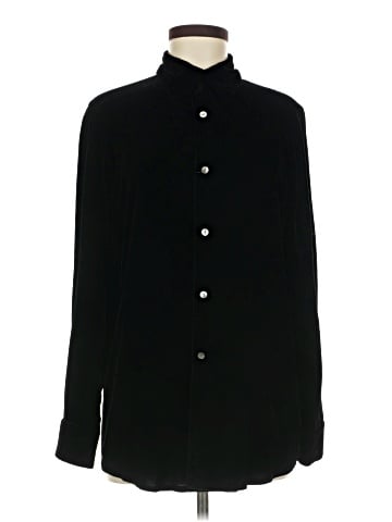 Ann Taylor Long Sleeve Button-Down Shirt (view 1)