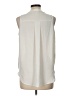 Lauren Helena 100% Polyester Ivory Sleeveless Blouse Size L - photo 2