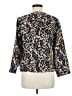 Pendleton Blue 3/4 Sleeve Blouse Size M - photo 2