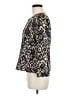 Pendleton Blue 3/4 Sleeve Blouse Size M - photo 5