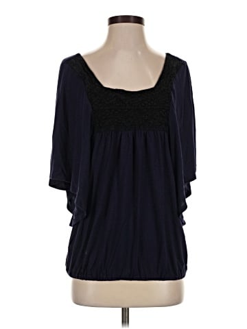 MM Couture by Miss Me 3/4 Sleeve Top (view 1)