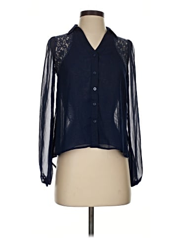 Charlotte Russe Long Sleeve Blouse (view 1)