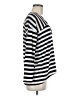 Red Haute Stripes Black Long Sleeve Top Size M - photo 4