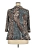 Elementz Brown 3/4 Sleeve Blouse Size 2X - photo 2