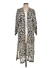 Ann Taylor LOFT 100% Modal Silver Kimono Size XS - photo 1