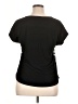 Diana Belle Polka Dots Black Short Sleeve Blouse Size XL - photo 2