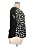 Diana Belle Polka Dots Black Short Sleeve Blouse Size XL - photo 4