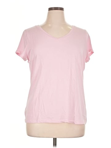 Liz Claiborne Short Sleeve T-Shirt (view 1)
