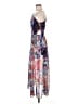 Marciano 100% Polyester Print Blue Cocktail Dress Size 8 - photo 5