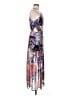 Marciano 100% Polyester Print Blue Cocktail Dress Size 8 - photo 4