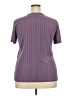 Jaclyn Smith 100% Polyester Purple Short Sleeve Top Size XXL - photo 2