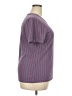 Jaclyn Smith 100% Polyester Purple Short Sleeve Top Size XXL - photo 4