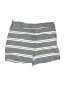 Ann Taylor LOFT 100% Cotton Stripes Gray Shorts Size 6 - photo 1