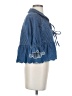 seventy + mochi Blue 3/4 Sleeve Blouse Size XS - photo 4