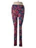 Lularoe Print Purple Leggings One size - photo 1