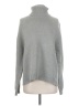 Nude Lucy Solid Gray Turtleneck Sweater Size S - photo 1