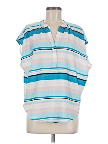 DKNY Short Sleeve Blouse (view 1)