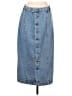 Unbranded Blue Denim Skirt Size XL (estimated) - photo 1