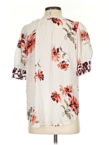 Joie Short Sleeve Blouse (view 2)