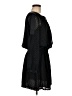QMack 100% Polyester Polka Dots Black Casual Dress Size M - photo 4
