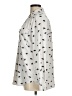 Ann Taylor 100% Polyester Print Ivory Long Sleeve Blouse Size M - photo 5