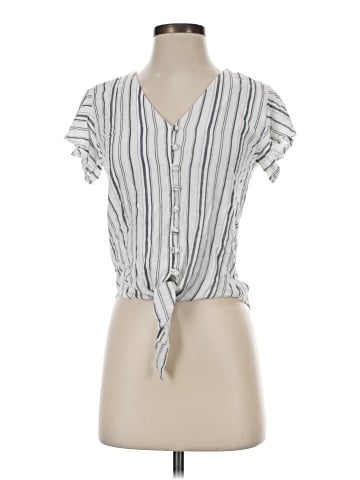 Sim & Sam Short Sleeve Blouse (view 1)
