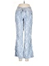Rewash Paisley Blue Linen Pants Size S - photo 1