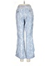 Rewash Paisley Blue Linen Pants Size S - photo 2