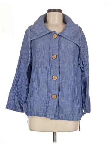 Habitat 3/4 Sleeve Button-Down Shirt (view 1)