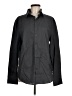 Express Solid Black Long Sleeve Button-Down Shirt Size M - photo 1