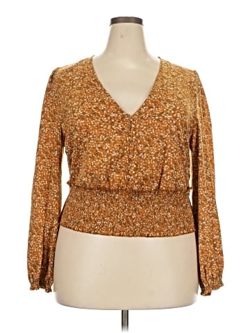 Find Me Long Sleeve Blouse (view 1)