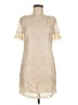Wendy Katlen Ivory Tan Cocktail Dress Size 8 - photo 1