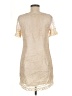 Wendy Katlen Ivory Tan Cocktail Dress Size 8 - photo 2