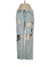ONE X ONETEASPOON 100% Cotton Hearts Blue Jeans Size 26 waist - photo 1